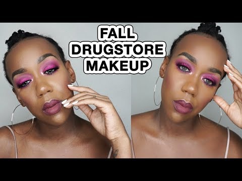 DRUGSTORE GRUNGY FALL MAKEUP TUTORIAL 2018