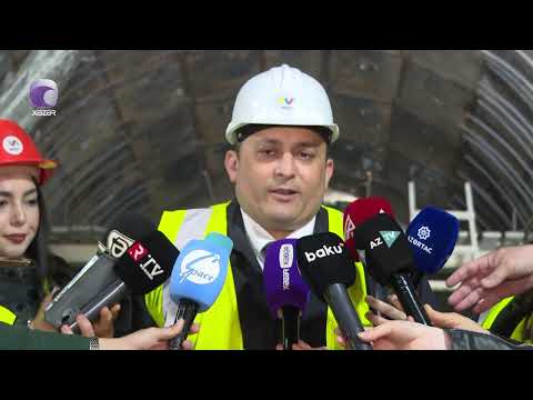 Metronun iki stansiyasını birləşdirən tunelin inşasının I mərhələsi başa çatıb