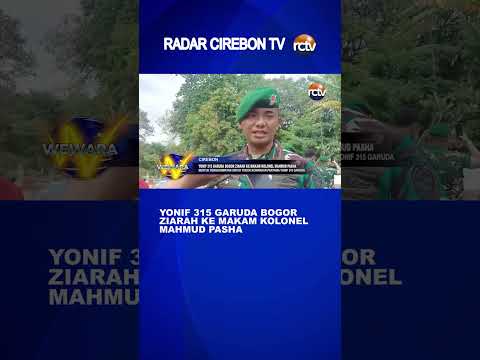 Yonif 315 Garuda Bogor Ziarah ke Makam Kolonel Mahmud Pasha