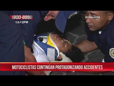 Mujer terminó con múltiples fracturas al accidentarse en Managua  – Nicaragua