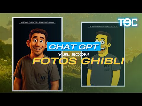 CHAT GPT REVOLUCIONA CON SU IA DE FILTRO : ¿Cómo hacer tu foto estilo GHIBLI, PIXAR, SIMPSON?