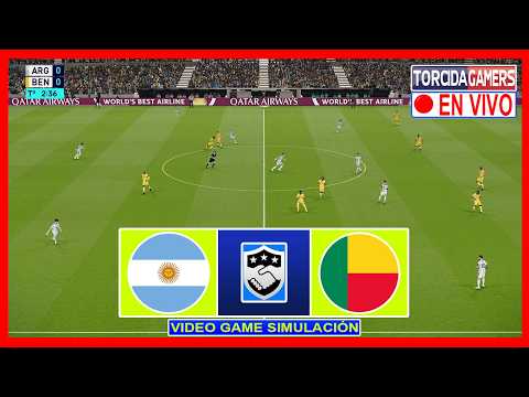 Argentina vs <strong>Benin</strong> | Amistoso Internacional 2026 | eFootball 2021 Simulación