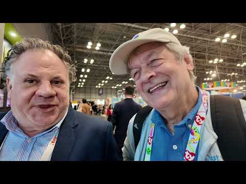 Ugly Doll Co-Inventor Drew Matilsky at Toy Fair 2025