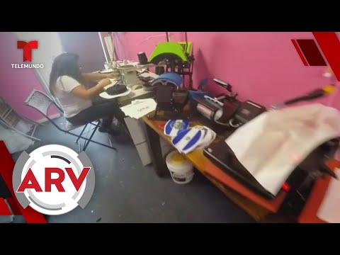 Familia inmigrante inicia exitosa empresa de mascarillas | Al Rojo Vivo | Telemundo