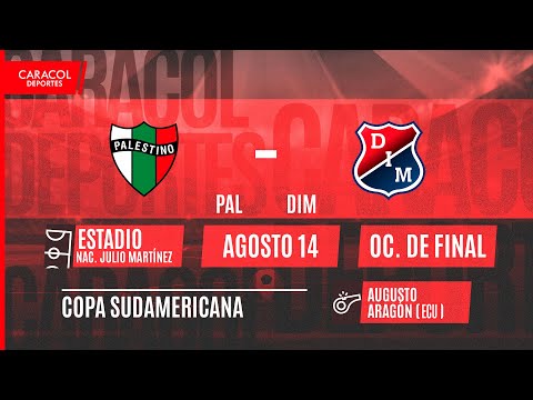 EN VIVO | Palestino (CHI) vs Medellín (COL) - Copa Sudamericana por el Fenómeno del Fútbol