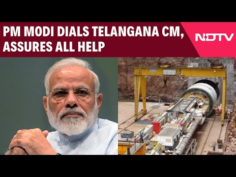 Telangana Tunnel Collapse | PM Modi Dials Telangana CM, Assures All Help In Rescue Efforts