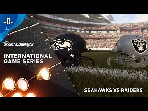 Madden NFL 19 ? International Game Series Raiders vs Seahawks | PS4