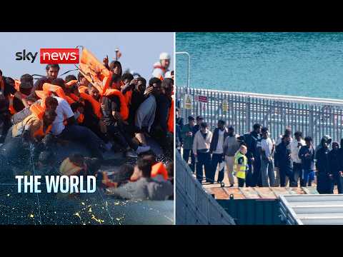 Why it's still so easy to reach Europe and cross the Channel | The World with Dominic Waghorn