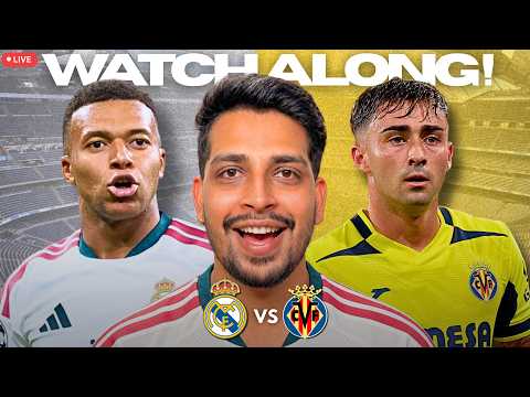 REAL MADRID VS VILLARREAL LA LIGA LIVE WATCHALONG 🔥 | Sharma Football