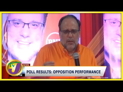 Opposition PNP Performance Worsens Under Mark Golding :Poll Results | TVJ News - Sept 20 2021