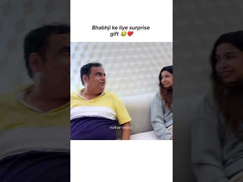 Bhabhiji's gift for birthday ❤️ #triggeredinsaan #ruchikarathore #trendingshorts #shortsfeed #shorts