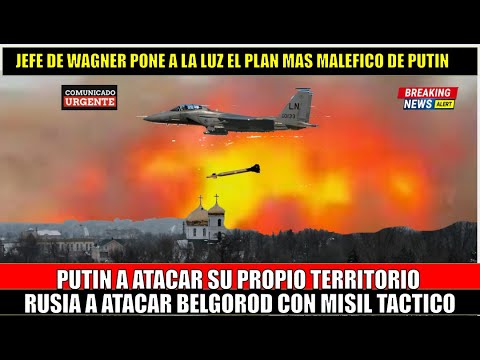 Putin a lanzar misil tactico en Belgorod Contraofensiva de UCRANIA se adelanta