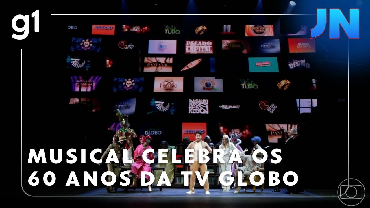 Jornal Nacional: Musical celebra os 60 anos da TV Globo