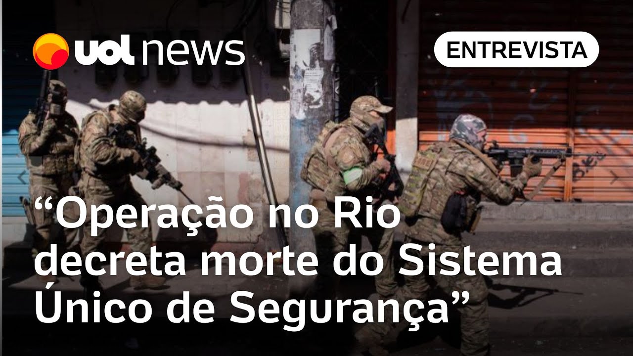 Operação no Rio Sistema Único de Segurança tem morte decretada antes de nascer diz excomandante  TV Online Operação no Rio Sistema Único de Segurança tem morte decretada antes de nascer diz ex comandante