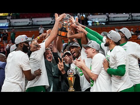 2022 Eastern Conference Finals Champions Boston Celtics video clip