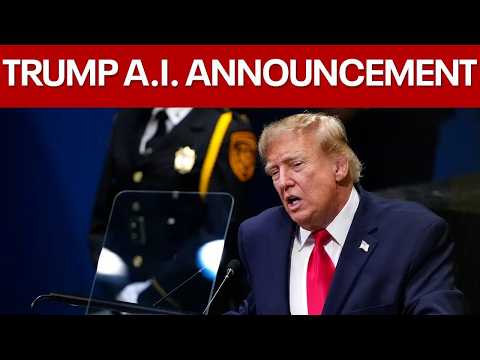 <strong>LIVE</strong>: Trump touts Administration's <strong>new</strong> A.I. push