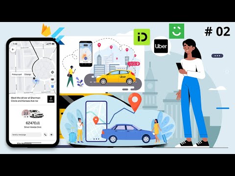 Flutter iOS & Android UBER OLA & inDriver Clone App Course 2022 – Firebase Flutter 2.8 Null Safety