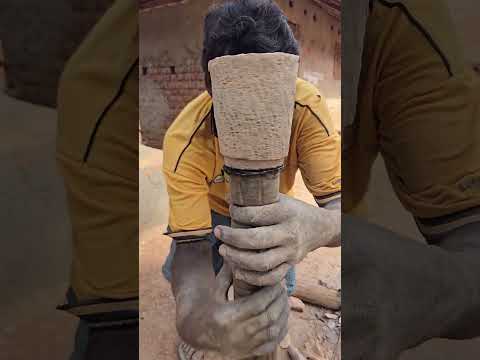 Traditional Stone Glass Making Complete Process #shorts