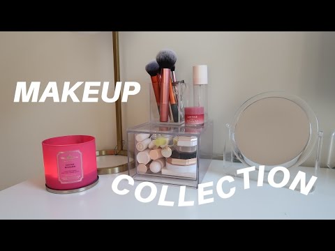 my small makeup collection 2022 | rare beauty, fenty beauty & more