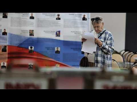 俄羅斯舉行選舉，選票上沒有反對普京或烏克蘭戰爭的政黨