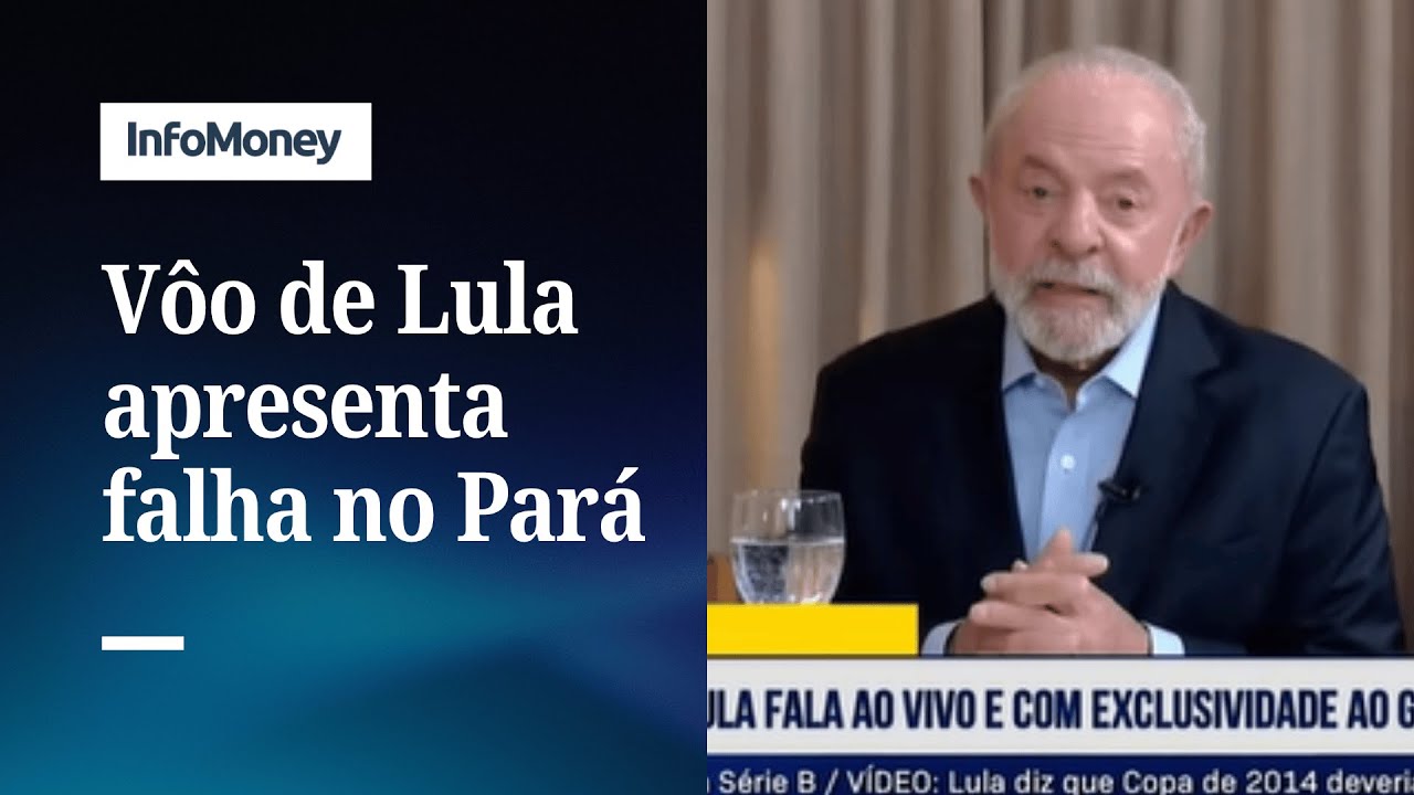 Avião da FAB com Lula tem falha em motor antes de voo no Pará | InfoMoney News