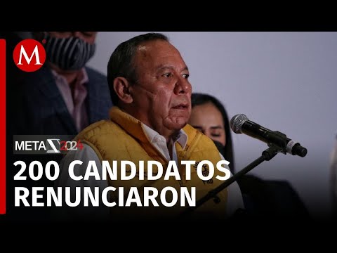 Presidente del PRD, Jesús Zambrano, califica como grave la renuncia de 200 candidatos en Zacatecas