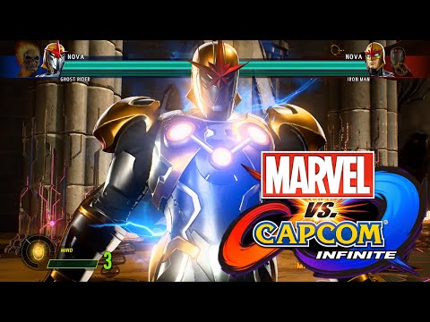 【ノヴァ】必殺技ハイパーコンボ【MVC INFINITE】