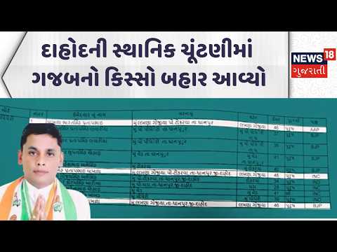 Dahod Sthanik Swaraj Election News |દાહોદની સ્થાનિક ચૂંટણીમાં ગજબનો કિસ્સો બહાર આવ્યો|Gujarati News