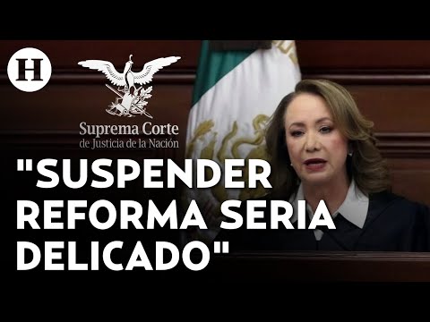 Habría una crisis constitucional Ministra Yasmín Esquivel reprueba la revisión de la reforma al PJ