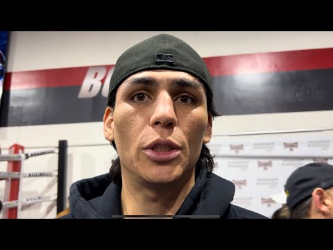 BENAVIDEZ SPARRING PARTNER TELLS DAVID MORRELL WHY HE’S GETTING KNOCKED OUT: “DAVID’S DIFFERENT.”