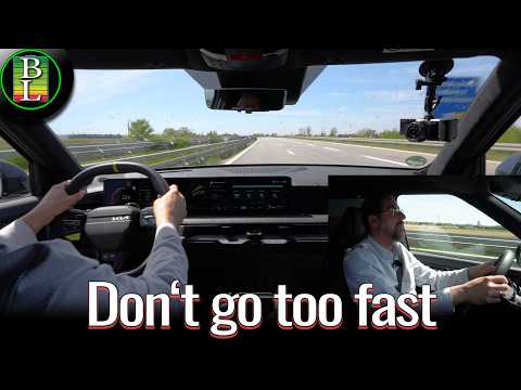 Kia EV9 GT Autobahn Test 220 km/h (137 mph) – Top Speed, Consumption & High-Speed Stability