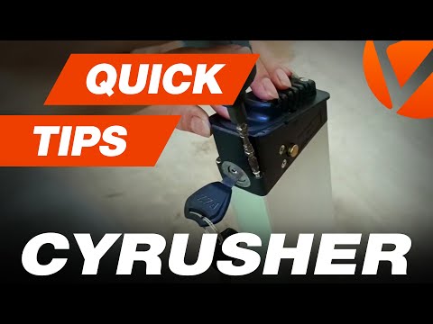 Quick tips - How to Replace the Battery Lock(Foldabel ebikes)| Cyrusher TV