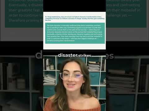 Story structure is all about character transformation!