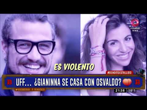¡¿Giannina Maradonna se casa con Daniel Osvaldo?!