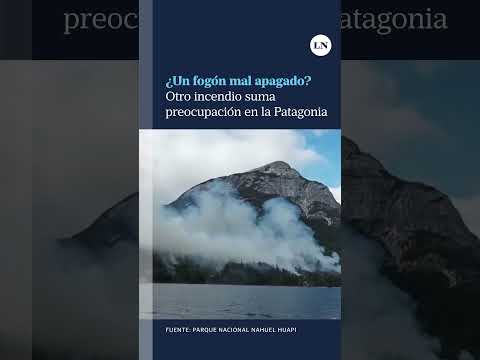Fuego en el Parque Nacional Nahuel Huapi: alarma en la Patagonia por un nuevo incendio forestal