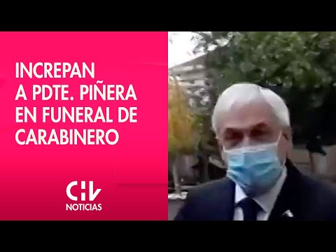 Piñera fue increpado por familiar de carabinero muerto en Collipulli: Debió abandonar la misa