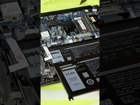 👨🏽‍💻VOCÊ MESMO TROCA A BATERIA DO SEU NOTEBOOK EP2 😅👆 #notebook #bateria #dell #troca #shorts