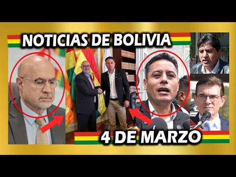 NOTICIAS DE BOLIVIA DE HOY 4 DE MARZO, NOTICIAS DE BOLIVIA 4 DE MARZO, NOTICIAS BOLIVIA