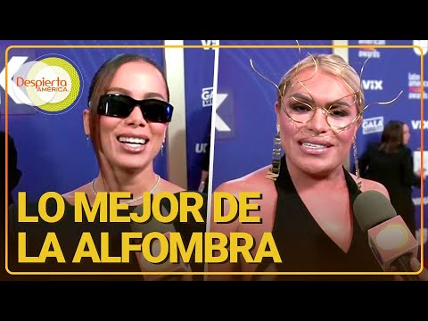 Anitta, Wendy Guevara y más famosos en la alfombra de los Latin AMAs | Despierta América