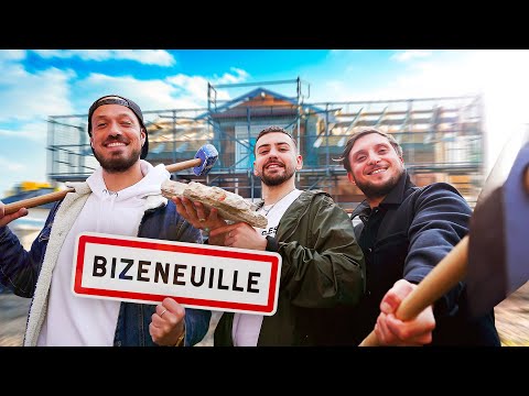 Bizeneuille : les travaux commencent ! (la maison va devenir légendaire)