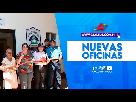 Gobierno Sandinista inaugura estación de bomberos y oficina SERTRAMI en la ciudad de León