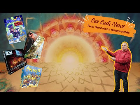 Ludi News: Pokémon, Unlock 13, Exit Calendrier de l'avent, Animots, Moon Leap, Bricolage Heads