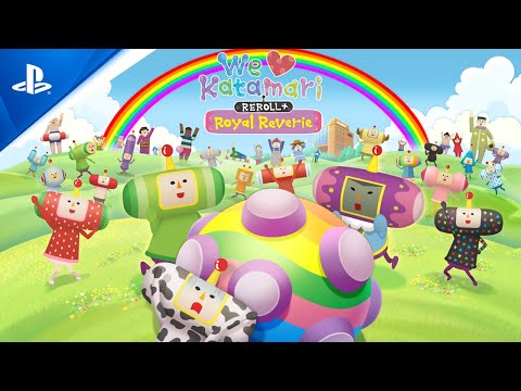 We Love Katamari Reroll + Royal Reverie - Announcement Trailer | PS5 & PS4 Games