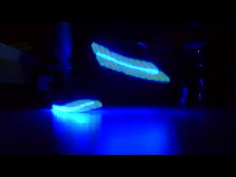 Shuffling with LED Shoes - Shuffle Dance 2016