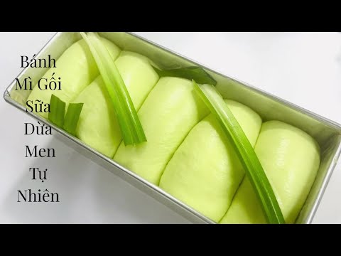 Bánh Mì Gối Sữa Dừa Men Tự Nhiên