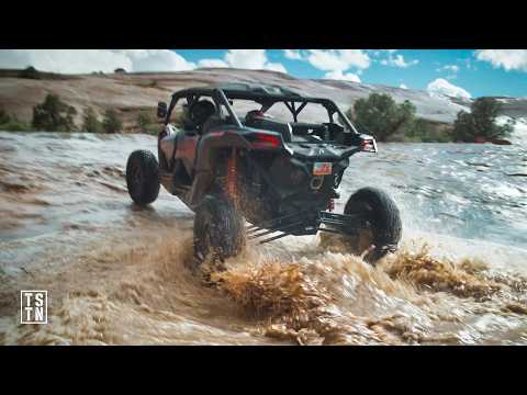 Caught In a Rain Storm & Flash Flood on Can-Ams!