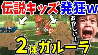 【事故】メガガルーラ2体にフルボッコにされ伝説キッズ号泣www