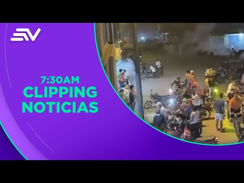 Muchedumbre atacó una unidad policial en La Maná, Cotopaxi | Televistazo en la Comunidad