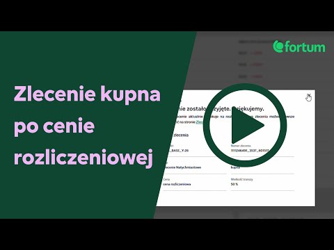 Jak złożyć zlecenie kupna po cenie rozliczeniowej w ClickPrice?