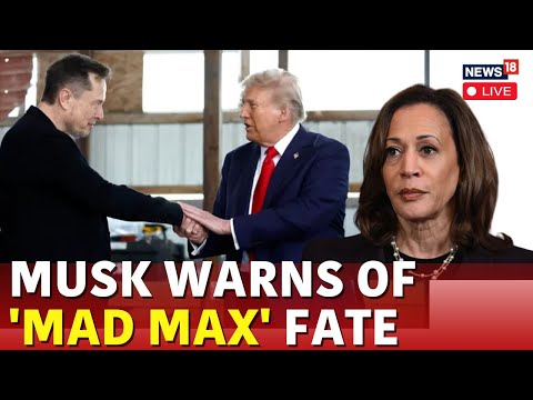 Elon Musk Warns Of  ‘Zombie Apocalypse’ Fate Under Harris | Donald Trump Live | News18 Live | N18G